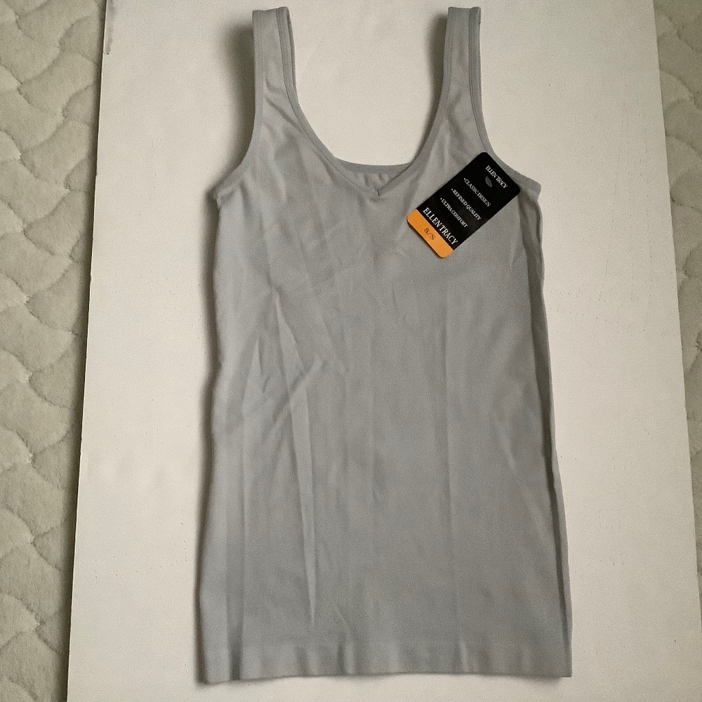 Ellen Tracy Light Gray Camisole